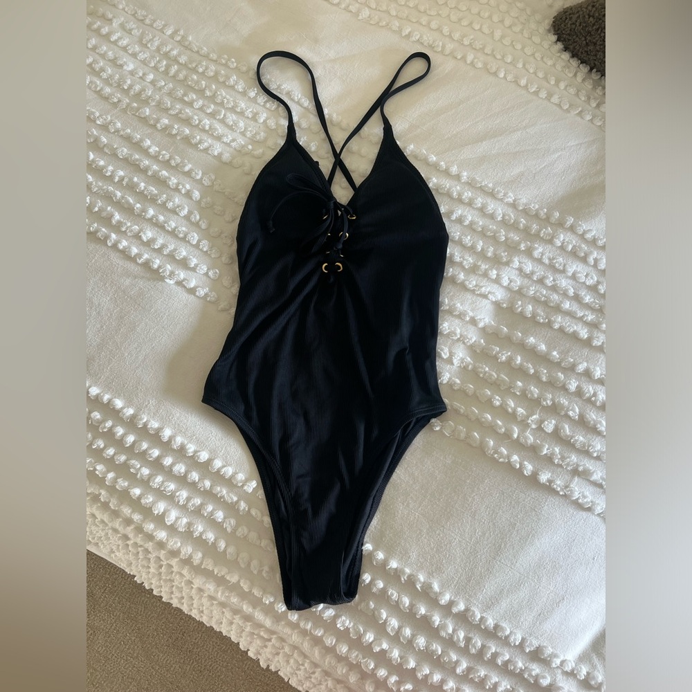 Black one piece